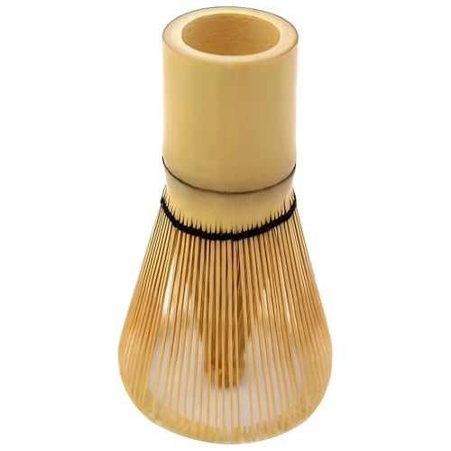 CGTQROVR Batidora de bambú Matcha 120 Puntas Matcha Hecha a Mano para preparación de té 4x2 '' BHISK DE BAMBO para CEREMAS DE LOS AMANES