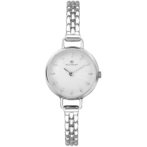 Accurist 8271 Silver Vintage Ladies Watch Cover