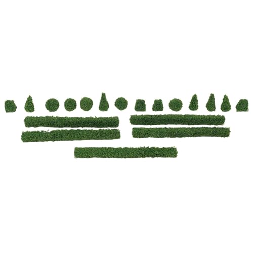 FALLER 1/87 BUXUS Set buisson miniature diorama train HO décor arbuste végétation