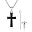 11f-Cross Urn Necklace