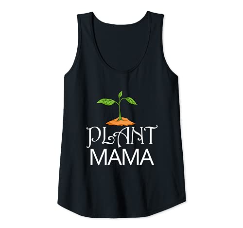 Womens Working in Garden Funny Gardener Plants Tank Top, Black