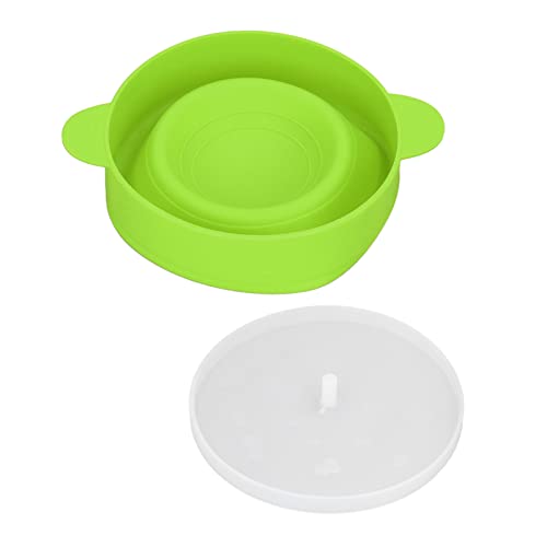 Grand -corn en Silicone pour -ondes, sans BPA, Pliable, 40 ℃ à + 230 ℃, Bol de qualité Alimentaire, pour Usage Domestique et en Cuisine (GREEN)
