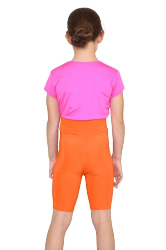 Short de cyclisme pour filles en microfibres elastique et extensible pour le sport
