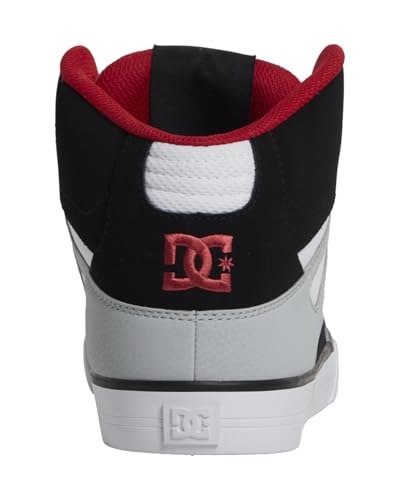 DC Shoes DC Shoes Men's Pure SHOE-D0300660-0WPD-black Skate Shoe, Deep Red White, 6.5 Men