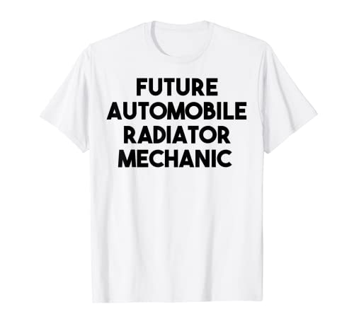 Futuro Automóvil Radiador Mecánico Camiseta