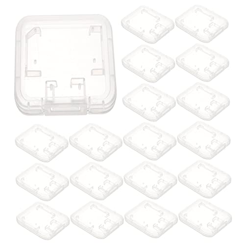 KONTONTY 24pcs Memory Card Case Holder Portable and Storage Container for and Cards Lightweight and Versatile Secure Closure for Travel and Daily Use