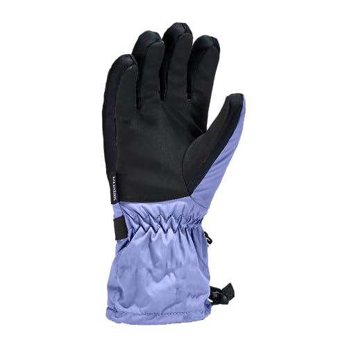 Image of Gordini Juniors' Ultra Drimax Gauntlet Glove, Periwinkle /Black, Large