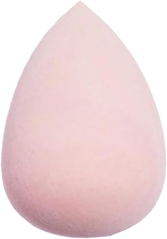 Magic Blender Sponge - Makeup Sponge for Wet and Dry Application Precision Blending - Airbrushed Finish Foundation Concealer Powder - Latex Free Beauty Tool Soft Pink Cosmetic Puff