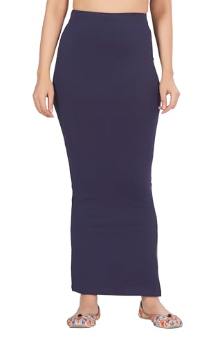 Image of Studio Shringaar Women's Pure Cotton Stretchable Saree Shapewear Petticoat