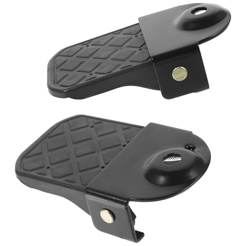 BESPORTBLE 1 Par Pedales De Coches Electricos Ciclismo Práctico Pedal De Bicicleta Pedales para Bicicleta Pedal De Rueda Trasera Paso De Cubo De Bicicleta Pedales Profesionales Black Planchar