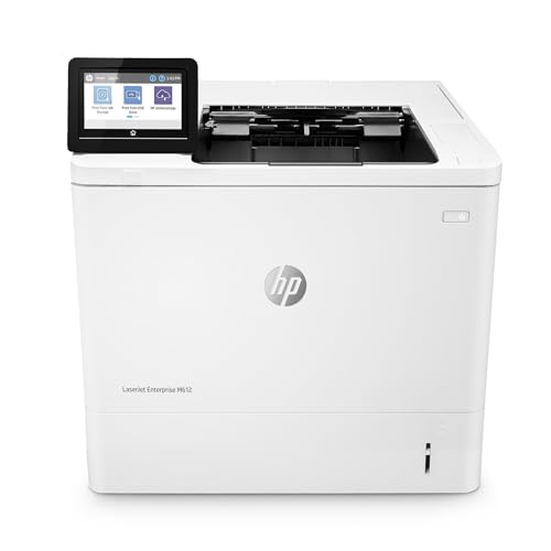 HP LaserJet Enterprise M612dn Monochrome Printer with built-in Ethernet & 2-sided printing (7PS86A)