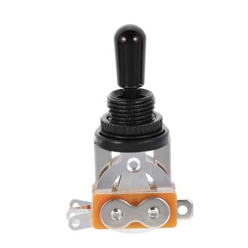 ERINGOGO エレキギター用ピックアップセレクター ウェイトグルスイッチ メタル製ギターピックアップ交換パーツ 適合設計