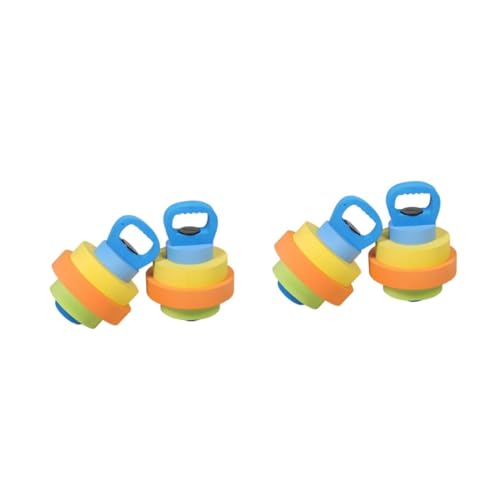Haltères Aquatiques EVA HANABASS | 2 Paires Réglables pour Natation Enfant