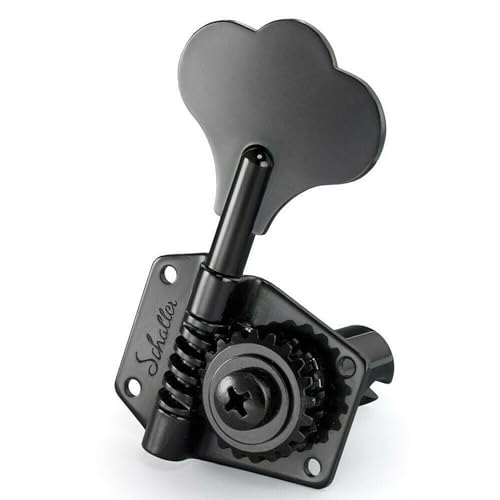 Schaller 4 in Line Black Bass Keys