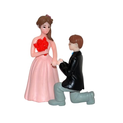 Image of CraftVatika Valentine Gift for Girlfriend Boyfriend, Husband Wife, Valentine Love Couple Romantic Miniature Statue Showpiece, Birthday Gift Propose Day Gift for Woman