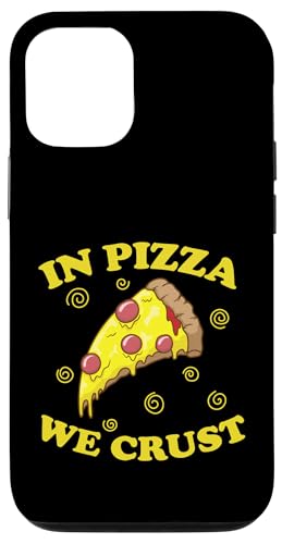 In Pizza We Crust �t�@�[�X�g�t�[�h�X�g�[���I�[�u�� �X�}�z�P�[�X iPhone 12/12 Pro �p