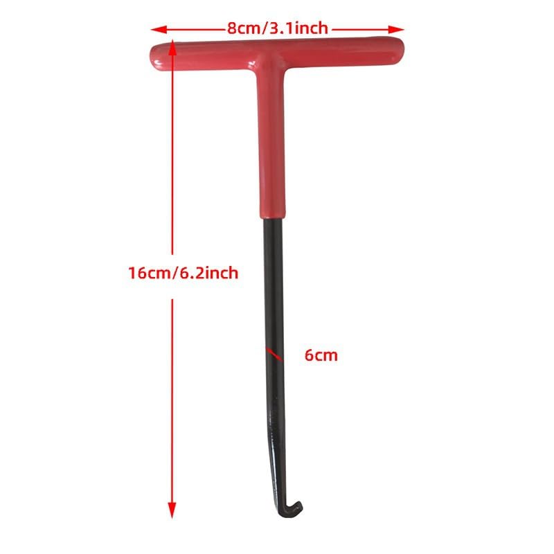 Image of Chain Alignment Tool Suitable for Motorcycle ATV Quick Accurate Alignment Tool (Black, 1pcs Spring Hook)