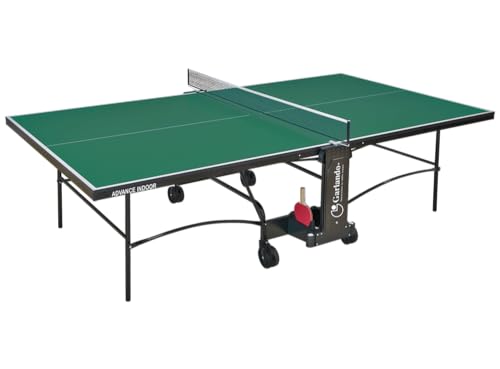 Dimensioni: 140 x 156 x 12 cm GARLANDO Advance Indor Verde, Tavolo ping pong per interno