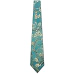 Three Rooker Van Gogh Ties Mens Art Neckties Almond Blossom Floral Tie - Image 4