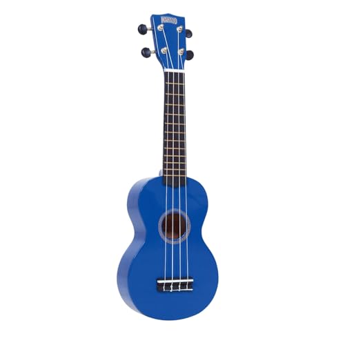 Mahalo Ukuleles MR1BU Rainbow Series Soprano Ukulele,Blue