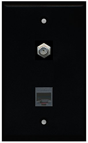 Riteav?15amp di corrente e 1porte cavo coassiale tv FType