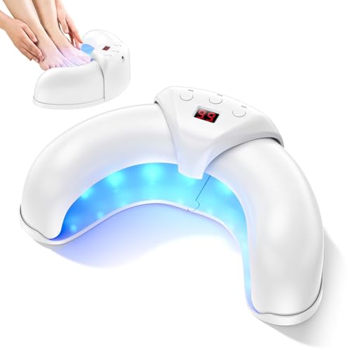 Nagelpilz Laser für Mehrere Finger und Fußnägel, Wirkende Nagelpilzbehandlung, Schnelle Stärkung, Nagelpilz Lasergerät für beschädigte und verfärbte Nägel