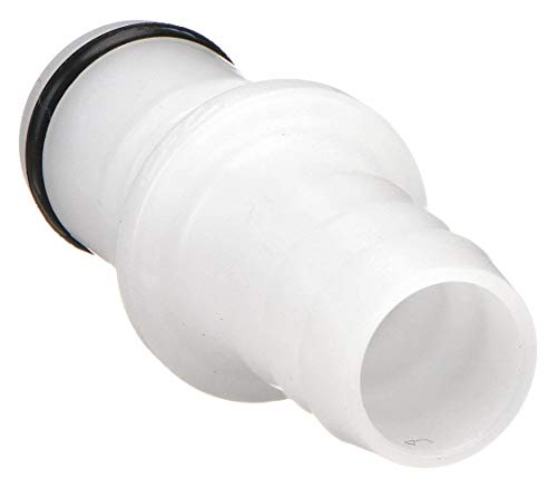Coupler, Push in, Acetal, White