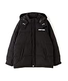 [Schott NYC] [ショット] CLASSIC 2-TONE DOWN JACKET/クラシック ダウンジャケット メンズ S 010 ブラック 782-2253001