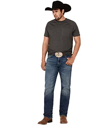 Image of Wrangler Men's Retro Slim Fit Straight Leg Jean