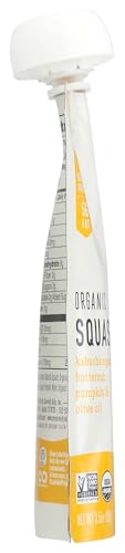 Image of Serenity Kids Organic Baby Food Pouches, No Added Sugar, 6+ Months, 3.5 Oz | Savory No Added Sugar, Organic Squash Puree Pouches Toddler, Baby Pouches, Toddler Snacks, Veggie Puree, Baby Snacks