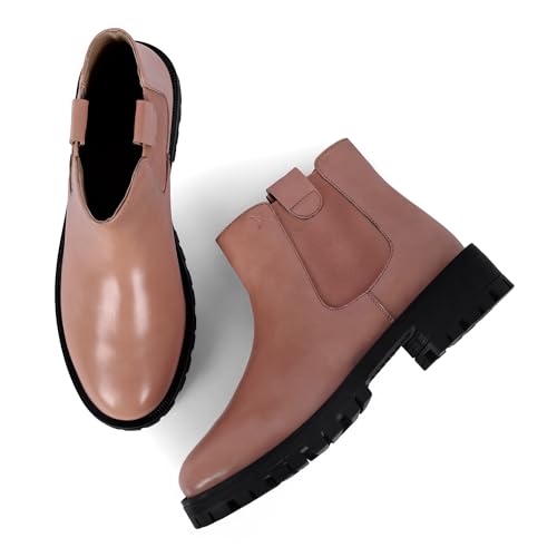 Image of YOHO Women Comfortable Boots Collection | Extra Cushioned Foot Bed And Skin Friendly Ankle Boot With Heels | Trendy, Stylish, Casual Boots | Winter, Snow And Holiday Outings