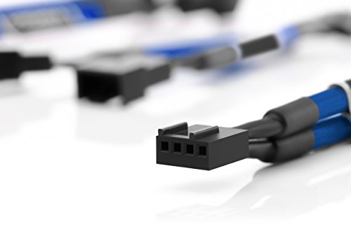 Noctua NA-SYC1 chromax.Blue, 4-Pin Y-Cables (Blue)