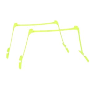 Dioche Speed Training Hurdles, Multipurpose Soccer Speed Training Hurdle Set Adjustable Hurdles Yellow (2pcs), Wholesale Business