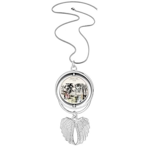 Collier pavillon caché de Chengdu Chine pendentif exotique