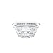 Nachtmann Ethno Collection Bowls | Set of 2 Clear Glass Bowls for Appetizers, Nuts and Desserts | Small Crystal Glass Bowls | Dishwasher Safe | Made in Germany