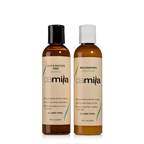 Damila Salt & Sulfate Free Shampoo & Conditioner for