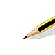STAEDTLER Bleistift Noris 120, Made from Upcycled Wood, Härtegrad H, Rutschfeste Soft-Oberfläche, hohe Buchfestigkeit, hohe Qualität Made in Germany, Blisterkarte mit 2 Stück, 120-3 BK2D