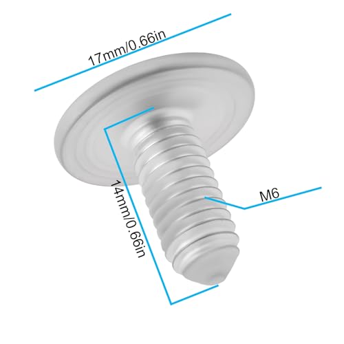 Image of 4Pcs M6x14mm Car Splash Dust Panel Shield Bolt N10741402 Compatible with Audi Compatible with Seat Compatible with VW