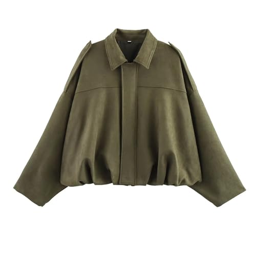 Jacke Damen Kurz Wildleder Kurz Vintage...