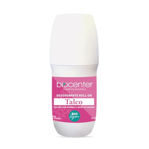 BIOCENTER Roll On Natural Deodorant - TALCO - Organic & Vegan