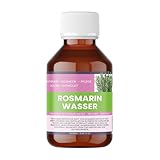 Bio Rosmarinwasser - 250ml – 100% Naturrein & Vegan | Rosmarinus Officinalis...
