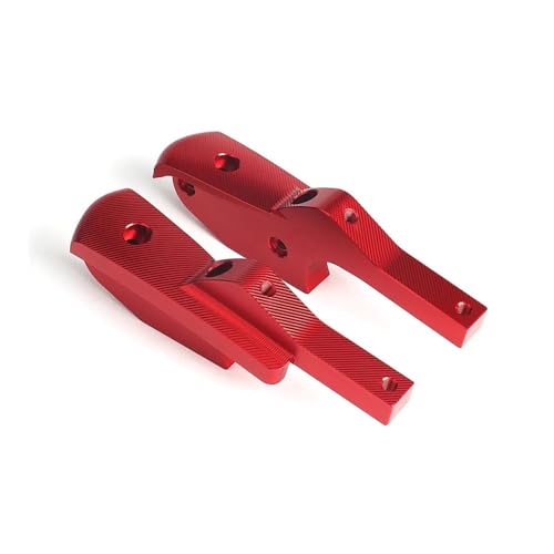 Évitez la Fatigue Passager : Repose-Pieds Moto Étendus Rouge GTS GTV 300 250