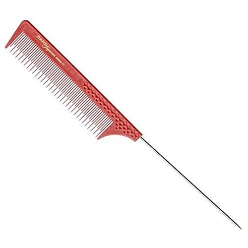 Hercules Sägemann Peigne à crêper C22 rouge avec manche en carbone 8,75