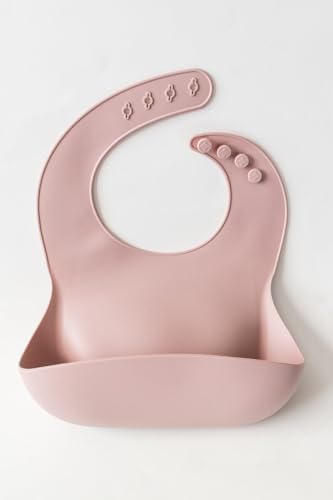 Babeehive Goods Baby Bib | Ultimate Convenience and Protection | Food-Grade Silicone
