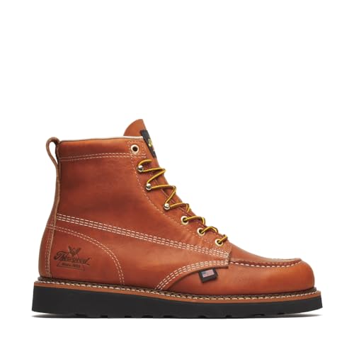 Image of Thorogood Men's American Heritage 6 inch Moc Toe Wedge Work Boot