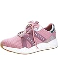 Komfortweite G JETTE Sneaker aus struckturiertem Textilmaterial Rosé