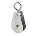Aexit 0.1Ton 0.22 Material Handling Pounds Zinc Coat Metal Logging Rigging Snatch Blocks Swivel Pulley