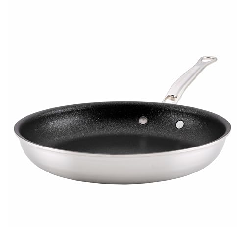 Hestan Thomas Keller Insignia by TITUM Bratpfanne, antihaftbeschichtet, 27,9 cm, Edelstahl, Induktionskochfeld-kompatibel, ohne PFOA hergestellt