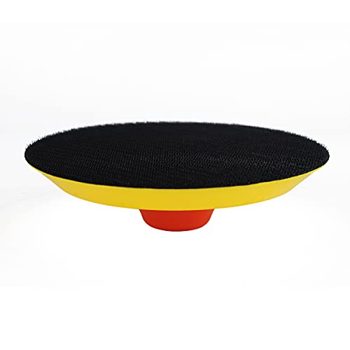 Ouya 2Pcs 5 Inch Hook And Loop Backing Plate 5/8"-11 Thread Pads For Rotary Polishing Machine #TOP3