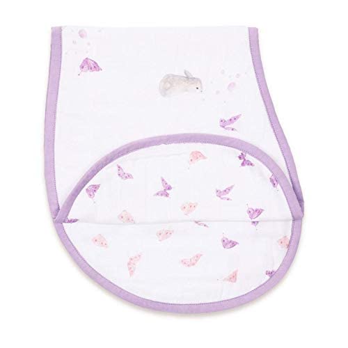 Sponsored Ad - 100% Organic Ultrasoft Terry and Bamboo Burping Cloth & Bib for Newborn Baby-Soft Large Burp Cloth-Reusable Burp Bib for Toddlers- Absorbent & Soft Bibs for Teething Babies, (1 x Burp Cloth)